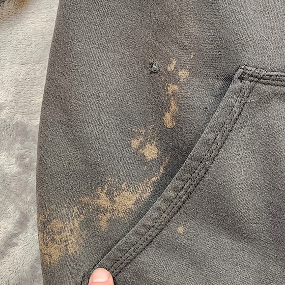 Carhartt Hoodie Mens L Rain Defender Rutland Thermal-Lined  Zip Front Sweatshirt - Picture 6 of 16